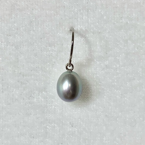 NWT Giani Bernini grey cultured pearl earrings - Picture 2 of 8